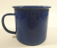 Kokanee Glacier Fresh Beer Dark Blue Enamel Metal Coffee Mug Cup