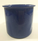 Kokanee Glacier Fresh Beer Dark Blue Enamel Metal Coffee Mug Cup