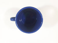 Kokanee Glacier Fresh Beer Dark Blue Enamel Metal Coffee Mug Cup