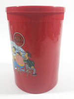 The Simpsons Moe's Tavern Homer Lenny, Karl, Barney Red Talking Beer Koozie Holder