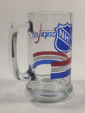 1988 Cutler Brands NHL Ice Hockey Washington Capitals Sports Team 5 1/2" Tall Glass Beer Mug Sports Collectible