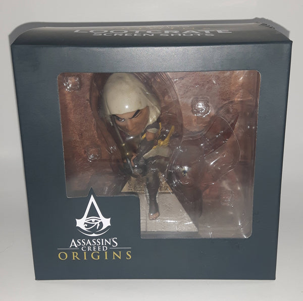 2017 Ubisoft Assassins Creed Origins Bayek Lootcrate Screen Shots Figure with Accessories New in Box