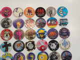 1990s Mixed Pogs / Caps Lot of 204