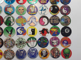1990s Mixed Pogs / Caps Lot of 204