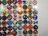 1990s Mixed Pogs / Caps Lot of 204
