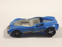 2008 Hot Wheels All Stars CUL8R Metalflake Blue Die Cast Toy Car Vehicle