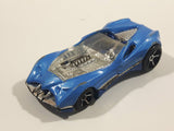 2008 Hot Wheels All Stars CUL8R Metalflake Blue Die Cast Toy Car Vehicle