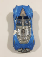 2008 Hot Wheels All Stars CUL8R Metalflake Blue Die Cast Toy Car Vehicle