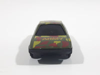 Unknown Brand Army Dark Green Brown Camouflage Die Cast Toy Car Vehicle