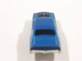 2010 Hot Wheels Muscle Mania '70 Buick GSX Dark Electric Blue Die Cast Toy Car Vehicle - Missing Windows