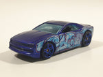 2011 Hot Wheels Graffiti Rides Muscle Tone Metalflake Dark Blue Die Cast Toy Car Vehicle