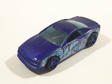 2011 Hot Wheels Graffiti Rides Muscle Tone Metalflake Dark Blue Die Cast Toy Car Vehicle