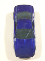 2011 Hot Wheels Graffiti Rides Muscle Tone Metalflake Dark Blue Die Cast Toy Car Vehicle