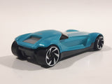 2019 Hot Wheels HW Exotics Twin Mill Gen-E Metalflake Turquoise Green Die Cast Toy Car Vehicle