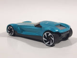 2019 Hot Wheels HW Exotics Twin Mill Gen-E Metalflake Turquoise Green Die Cast Toy Car Vehicle