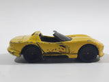 2019 Hot Wheels HW Flames Dodge Viper RT/10 Pearl Yellow Die Cast Toy Dream Sports Car Vehicle