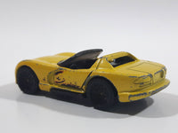 2019 Hot Wheels HW Flames Dodge Viper RT/10 Pearl Yellow Die Cast Toy Dream Sports Car Vehicle