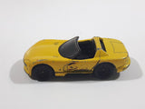 2019 Hot Wheels HW Flames Dodge Viper RT/10 Pearl Yellow Die Cast Toy Dream Sports Car Vehicle