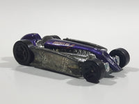 2002 Hot Wheels First Editions Rocket Oil Special Purple Die Cast Toy Car Vehicle