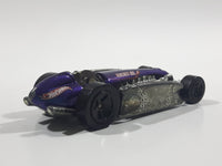 2002 Hot Wheels First Editions Rocket Oil Special Purple Die Cast Toy Car Vehicle