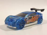 2013 Hot Wheels Stunt Circuit Synkro Blue Die Cast Toy Car Vehicle