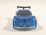 2013 Hot Wheels Stunt Circuit Synkro Blue Die Cast Toy Car Vehicle