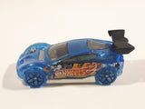 2013 Hot Wheels Stunt Circuit Synkro Blue Die Cast Toy Car Vehicle