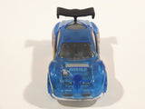 2013 Hot Wheels Stunt Circuit Synkro Blue Die Cast Toy Car Vehicle