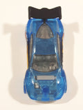 2013 Hot Wheels Stunt Circuit Synkro Blue Die Cast Toy Car Vehicle