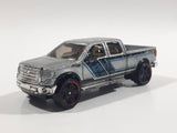 2014 Hot Wheels HW Off-Road - HW Hot Trucks 2009 Ford F-150 Truck Metaflake Gray Die Cast Toy Car Vehicle