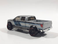 2014 Hot Wheels HW Off-Road - HW Hot Trucks 2009 Ford F-150 Truck Metaflake Gray Die Cast Toy Car Vehicle