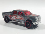 2009 Hot Wheels 2009 Ford F-150 Truck Metalflake Grey Die Cast Toy Car Vehicle