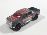 2009 Hot Wheels 2009 Ford F-150 Truck Metalflake Grey Die Cast Toy Car Vehicle