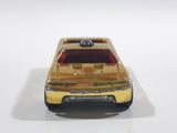 2010 Hot Wheels Hot Haulers Bedlam Truck Gold Chrome Die Cast Toy Car Vehicle