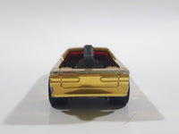 2010 Hot Wheels Hot Haulers Bedlam Truck Gold Chrome Die Cast Toy Car Vehicle