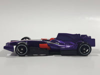 2019 Hot Wheels Super Rigs F1 Racer Purple Die Cast Toy Race Car Vehicle