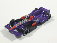 2019 Hot Wheels Super Rigs F1 Racer Purple Die Cast Toy Race Car Vehicle