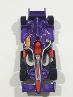 2019 Hot Wheels Super Rigs F1 Racer Purple Die Cast Toy Race Car Vehicle