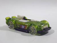 2019 Hot Wheels X-Raycers Monteracer Clear Lime Green Die Cast Toy Race Car Vehicle