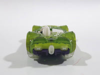 2019 Hot Wheels X-Raycers Monteracer Clear Lime Green Die Cast Toy Race Car Vehicle