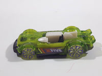 2019 Hot Wheels X-Raycers Monteracer Clear Lime Green Die Cast Toy Race Car Vehicle