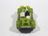 2019 Hot Wheels X-Raycers Monteracer Clear Lime Green Die Cast Toy Race Car Vehicle