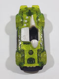 2019 Hot Wheels X-Raycers Monteracer Clear Lime Green Die Cast Toy Race Car Vehicle