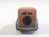 2010 Hot Wheels HW Garage '40s Woodie Ocean Blue Surfing Die Cast Toy Muscle Car Vehicle - No Surfboards