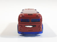 2013 Hot Wheels HW City Graffiti Rides Surfin' School Bus Metalflake Red Die Cast Toy Car Vehicle