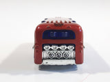 2013 Hot Wheels HW City Graffiti Rides Surfin' School Bus Metalflake Red Die Cast Toy Car Vehicle