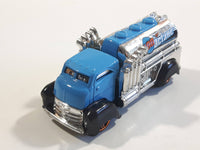 2019 Hot Wheels HW Metro Fast Gassin Fuel Truck Blue with Chrome Tank Die Cast Toy Car Vehicle