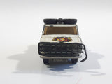Vintage Majorette Dodge Simca White Safari Truck with Black stripes 1/80 Scale Die Cast Toy Car Vehicle
