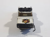 Vintage Majorette Dodge Simca White Safari Truck with Black stripes 1/80 Scale Die Cast Toy Car Vehicle