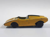 Vintage 1973 Lesney Matchbox Superfast No. 27 Lamborghini Countach Yellow Die Cast Toy Super Dream Car Vehicle - No Roof